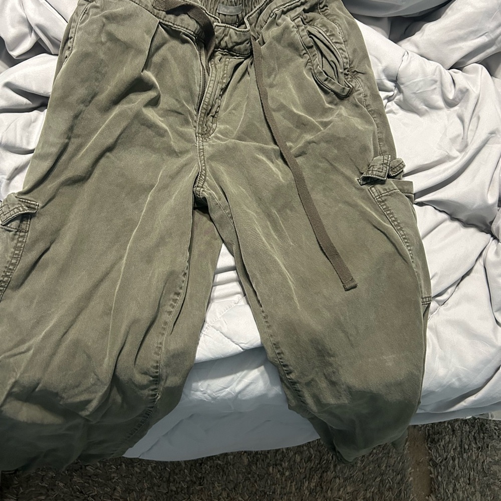 Men's Olive Cargo Pants
